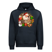 Navy Santa Urban Hoodie - MaliasSmallBusiness