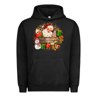 Pigment Black Santa Urban Hoodie - MaliasSmallBusiness