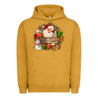 Pigment Peanut Butter Santa Urban Hoodie - MaliasSmallBusiness
