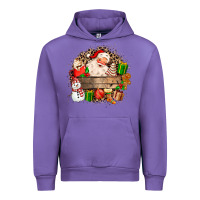Tulip Santa Urban Hoodie - MaliasSmallBusiness