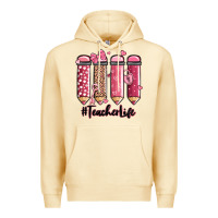 Pina Colada valentine's day teacher life pencils Premium Hoodie - MaliasSmallBusiness