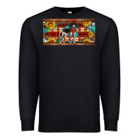 Black german shorthaired pointer license plate Premium Sweatshirt - Artiststas