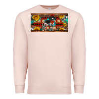 Pale Pink german shorthaired pointer license plate Premium Sweatshirt - Artiststas
