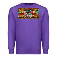 Purple german shorthaired pointer license plate Premium Sweatshirt - Artiststas