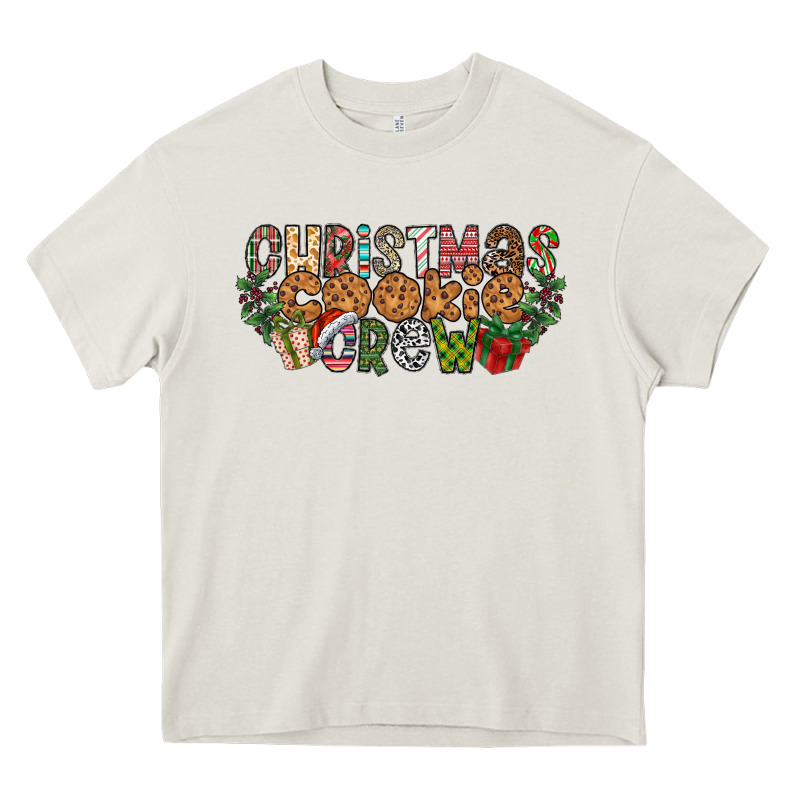 Christmas Cookie Crew Heavy Core Tee by CowhideDigitalArt | Teevron
