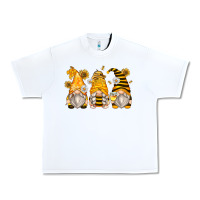 White bumble bee gnomes Urban Heavy Tee - Zillion Design Studio