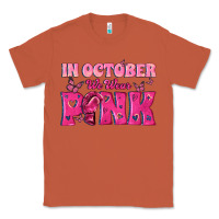 Copper In October We Wear Pink Classic Tee - texasbilliewilder