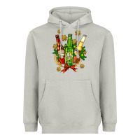 Moon Dust beer bottle party set for christmas Heavyweight Hoodie - AdoDesignShop