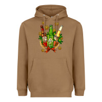 Toasted Coconut beer bottle party set for christmas Heavyweight Hoodie - AdoDesignShop