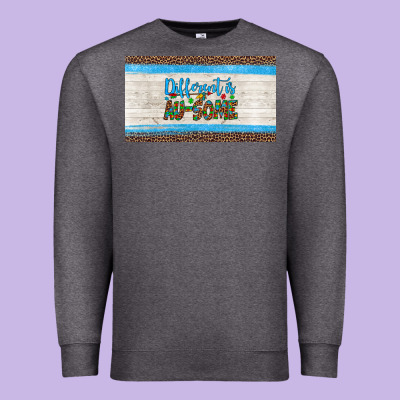 Different Is Ausome Autism  Cup Premium Sweatshirt Designed By Artiststas