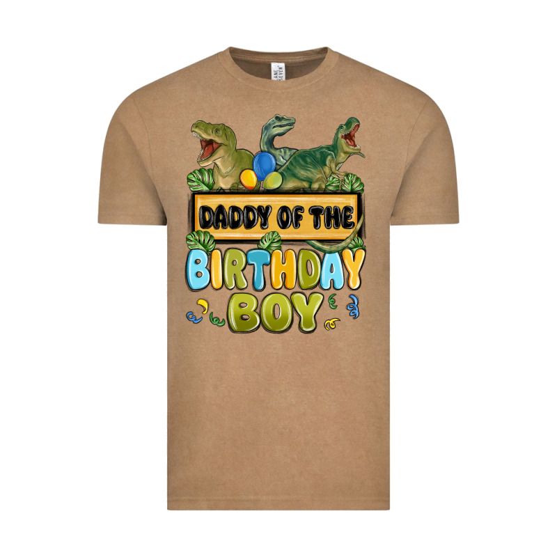Daddy Of The Birthday Boy Vintage Tee by MaliasSmallBusiness | Teevron