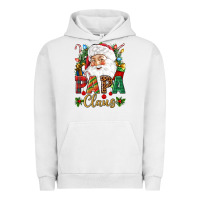 Pigment Lunar Rock Papa Claus Christmas Urban Hoodie - NancyCooperArtShop