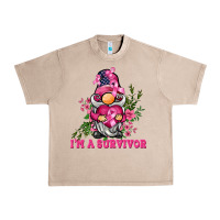 French Oak i'm a survivor gnome Urban Heavy Tee - BarkalooDesign