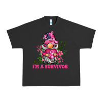 Pigment Black i'm a survivor gnome Urban Heavy Tee - BarkalooDesign