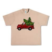 Burro Christmas Farm Truck With Baby Sheep Urban Heavy Tee - RanaPortraitStore