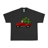 Christmas Farm Truck With Baby Sheep Urban Heavy Tee | Teevron