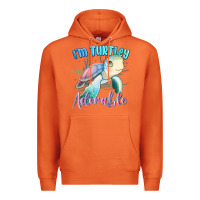 Carrot im turtley adorable turtle Premium Hoodie - MaliasSmallBusiness