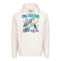 Pale Pink im turtley adorable turtle Premium Hoodie - MaliasSmallBusiness