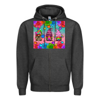 Charcoal Heather lgbtq genomes Zipper Hoodie - HRA Design Shop