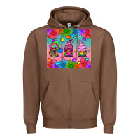 Chestnut lgbtq genomes Zipper Hoodie - HRA Design Shop