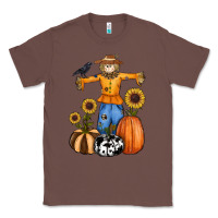 Chestnut pumpkin sunflower fall scarecrow Classic Tee - RanaPortraitStore