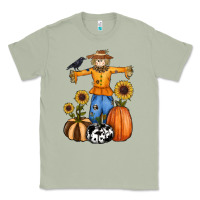 Matcha pumpkin sunflower fall scarecrow Classic Tee - RanaPortraitStore