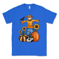 True Royal pumpkin sunflower fall scarecrow Classic Tee - RanaPortraitStore
