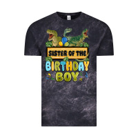 Cloud Black sister of the birthday boy Vintage Tee - MaliasSmallBusiness