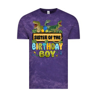 Cloud Purple sister of the birthday boy Vintage Tee - MaliasSmallBusiness