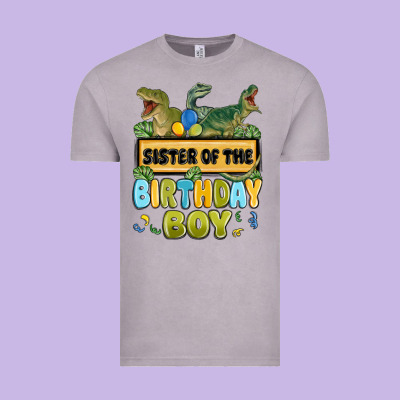 Vintage Tee sister of the birthday boy