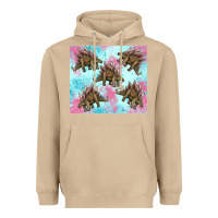 Mushroom dinosaur stegosaurus Heavyweight Hoodie - Artiststas