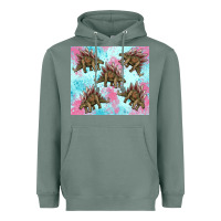 Sage dinosaur stegosaurus Heavyweight Hoodie - Artiststas