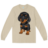 Mushroom dachshund puppy Long Sleeve Tee - RanaPortraitStore