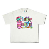 Some Bunny Needs Coffee With Gnomes Urban Heavy Tee | Teevron