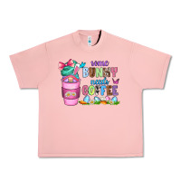 Salmon some bunny needs coffee with gnomes Urban Heavy Tee - Zillion Design Studio