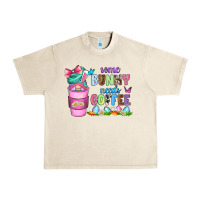 Sandshell some bunny needs coffee with gnomes Urban Heavy Tee - Zillion Design Studio