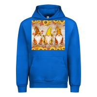 Cobalt Thankful Gnomes Urban Hoodie - MaliasSmallBusiness