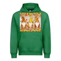 Emerald Thankful Gnomes Urban Hoodie - MaliasSmallBusiness