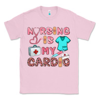 Bubblegum Pink nursing is my cardio Classic Tee - BarkalooDesign