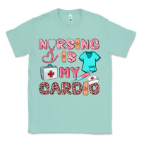 Seafoam nursing is my cardio Classic Tee - BarkalooDesign