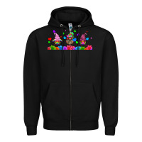 Black lgbtq gnome  libbey glass Zipper Hoodie - HRA Design Shop