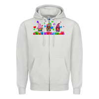 Lgbtq Gnome  Libbey Glass Zipper Hoodie | Teevron