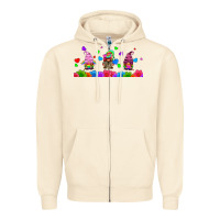 Sandshell lgbtq gnome  libbey glass Zipper Hoodie - HRA Design Shop