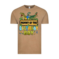 Vintage Coffee mommy of the birthday boy Vintage Tee - MaliasSmallBusiness