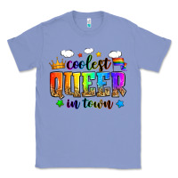 Colony Blue coolest queer in town Classic Tee - Zillion Design Studio