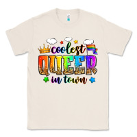 Coolest Queer In Town Classic Tee | Teevron