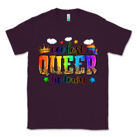 Plum coolest queer in town Classic Tee - Zillion Design Studio
