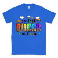 True Royal coolest queer in town Classic Tee - Zillion Design Studio