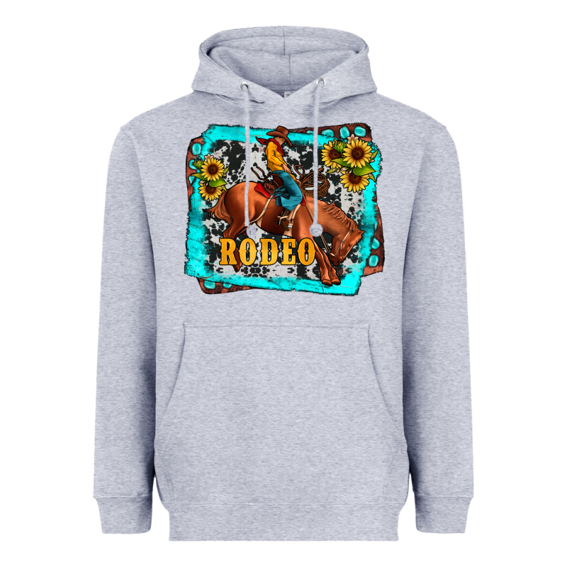 Western Rodeo Heavyweight Hoodie by JahusDesignShop | Teevron