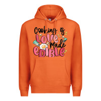 Carrot cooking is love made edible Premium Hoodie - MaliasSmallBusiness